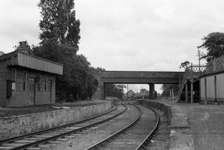 Llanymynech Station, Powys on Saturday 26 Jun 1954 - J.J. Smith [043838]