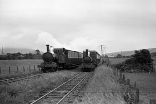 4 'Loch' & 8 'Fenella' at St Johns, Isle of Man on Wednesday 30 Jun 1954 - J.J. Smith [043879]
