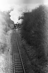 BR(S) T9 class 30310 at Baynards, Surrey on Sunday 17 Feb 1957 - J.J. Smith [044284]