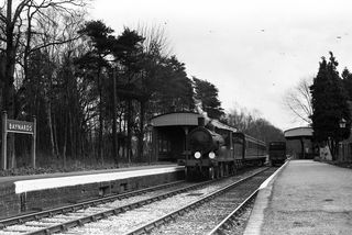 BR(S) T9 class 30310 at Baynards, Surrey on Sunday 17 Feb 1957 - J.J. Smith [044287]