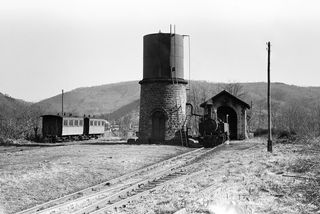 SNCF POC 103 at Argentat Shed, France on Friday 01 Mar 1957 - J.J. Smith [044300]