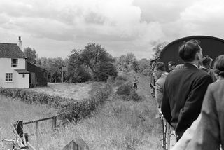 BR(E) J71 class 68246 at Easingwold, Yorkshire with the "RCTS Yorkshire Coast" Rail Tour on Sunday 23 Jun 1957 - J.J. Smith [044435]