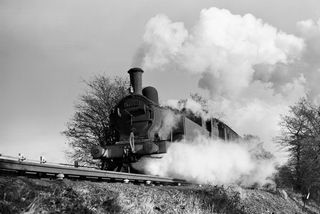 BR(E) F5 class 67202 at Epping - Ongar, Essex on Saturday 09 Nov 1957 - J.J. Smith [044669]