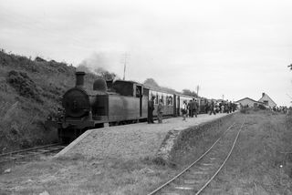 CDR 5A class 2 'Blanche' at Rossnowlagh Station, Ireland on Saturday 12 Jul 1958 - J.J. Smith [044923]