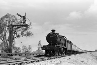 BR(S) K class 32341 at Ripe, East Sussex with the 12.14pm Hastings & Redhill - Birmingham service on Saturday 16 Aug 1958 - J.J. Smith [044967]