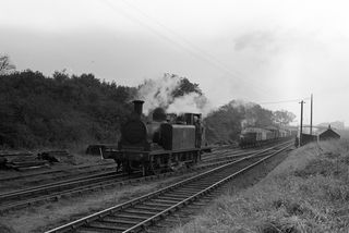 BR(S) E1 class W3 'Ryde' at Medina Wharf, Isle of Wight on Saturday 25 Oct 1958 - J.J. Smith [045042]