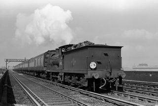 BR(S) C class 31682 at Surrey Canal Junction, Greater London with the 10.32am Charing Cross - Rotherhithe Road service on Easter Monday 30 Mar 1959 - J.J. Smith [045178]