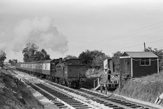 BR(S) H class 31308 at Sittingbourne Middle Junction, Kent with a Sheerness - Sittingbourne service on Saturday 23 May 1959 - J.J. Smith [045366]