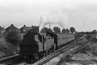 BR(M) 2MT class 41310 at Sittingbourne Middle Junction, Kent with a Sittingbourne - Sheerness service on Saturday 23 May 1959 - J.J. Smith [045367]