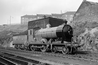 K class 256 'Glen Douglas' at Dawsholm, Scotland on Monday 14 Sep 1959 - J.J. Smith [045689]