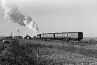 BR(S) H class 31324 at Stoke Junction, Kent with the 12.32pm Gravesend - Allhallows service on Saturday 02 Dec 1961 - J.J. Smith [046055]