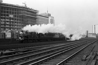 BR(S) O2 class 30199 at Vauxhall, Greater London with the "REC South London" Rail Tour on Sunday 25 Mar 1962 - J.J. Smith [046115]