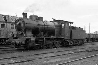 RENFE 040-2421 at Cordoba Shed, Spain on Wednesday 08 May 1963 - J.J. Smith [046435]