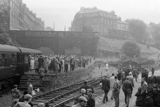 Edinburgh, Scotland Street tunnel, Scotland on Saturday 31 Aug 1963 - J.J. Smith [046534]