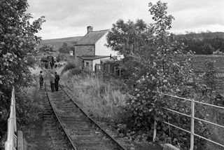 St John's Chapel, Durham with the "RCTS/SLS North Eastern" Rail Tour on Saturday 28 Sep 1963 - J.J. Smith [046579]