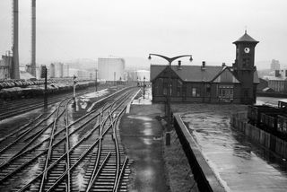 Ardrossan North Station, Scotland on Saturday 19 Oct 1963 - J.J. Smith [046652]