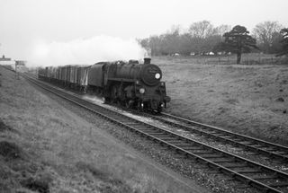 BR Std 4MT class 76065 at Holmsley, Hampshire on Saturday 02 May 1964 - J.J. Smith [046706]