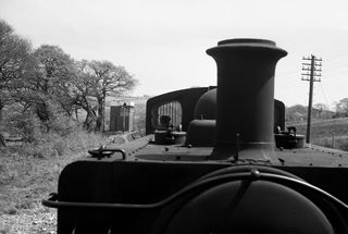 BR 1600 class 1655 at Magpie Grove Signal Box, Dyfed on Saturday 16 May 1964 - J.J. Smith [046753]