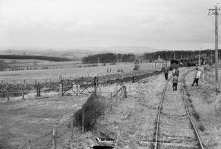 Whitehill Junction, Scotland with the "BLS The Scottish Rambler No.4 Brake Van" Rail Tour on Good Friday 16 Apr 1965 - J.J. Smith [046980]