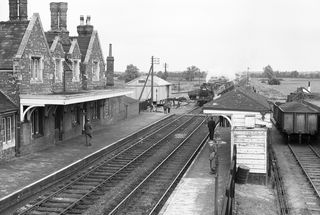 BR Std 2MT class 78028 at Irthlingborough, Northamptonshire with the "LCGB Northampton Branches" Rail Tour on Saturday 03 Jul 1965 - J.J. Smith [047100]