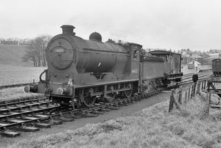 BR(E) J37 class 64602 at Inverbervie, Scotland on Thursday 12 May 1966 - J.J. Smith [047471]