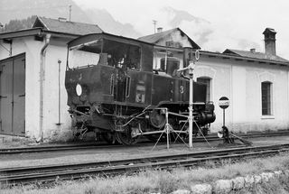 Achenseebahn 3 at Jenbach, Austria on Tuesday 14 Jun 1966 - J.J. Smith [047500]