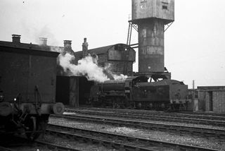 BR(S) Schools class 30908 'Westminster' at Eastbourne Shed, East Sussex on Saturday 05 Mar 1949 - J.J. Smith [047603]