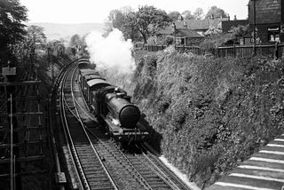 BR(S) K class 32349 at Lewes, East Sussex with a down Brighton Freight service on Sunday 08 May 1949 - J.J. Smith [047655]