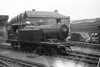 BR(S) E4X class 32489 at Brighton Shed, East Sussex on Saturday 25 Jun 1949 - J.J. Smith [047759]