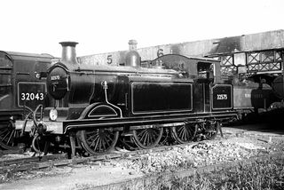 BR(S) E5 class 32575 at Eastbourne Shed, East Sussex on Friday 08 Jul 1949 - J.J. Smith [047773]