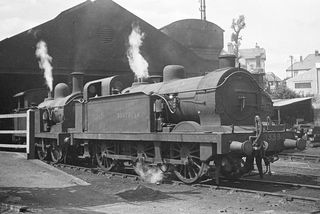 BR(S) R1 class 31339 at Folkestone Junction Shed, Kent on Thursday 04 Aug 1949 - J.J. Smith [047815]