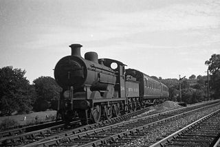 BR(S) C2X class 32448 at Redgate Mill Junction, East Sussex with the 3.39pm Eastbourne - Tunbridge Wells West service on Friday 05 Aug 1949 - J.J. Smith [047831]