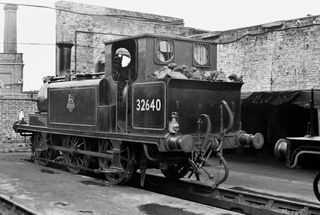 BR(S) Terrier class 32640 at Brighton, East Sussex on 1952/3 - C. Hogg [048086]