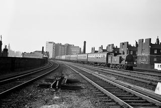 BR(S) M7 class 30248 at Vauxhall, Greater London on Tuesday 08 Jul 1958 - C. Hogg [048482]