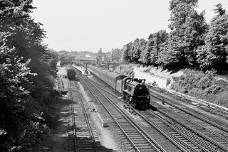 BR(S) U1 class 31897 at Bromley South, Greater London with the 1.20pm Victoria - Ramsgate service on Saturday 13 Jun 1959 - C. Hogg [048582]