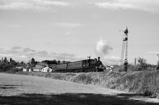 BR(S) 0415 class 30583 at Axminster, Devon with a service to Lyme Regis on Sunday 28 Jun 1959 - C. Hogg [048606]