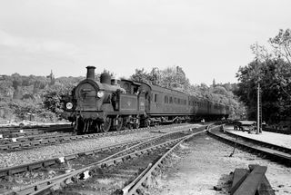 BR(S) H class 31544 at Oxted, Surrey with a Tunbridge Wells West - Oxted service on Monday 22 May 1961 - C. Hogg [048717]
