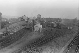 Norwood Junction Shed, Greater London on Sunday 19 Oct 1958 - C. Hogg [049063]