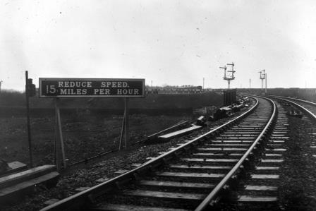 Wooden Sign. Reduce Speed to 15 Miles Per Hour on 1900 - 1930 - J.J. Smith [049244]