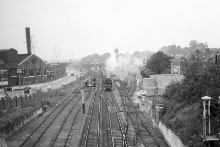 Southampton Central, Hampshire on Thursday 18 Sep 1958 - A. Postlewaite [050102]
