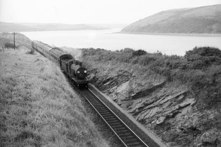 BR(S) T9 class 30717 at Wadebridge, Cornwall on Wednesday 02 Sep 1959 - A. Postlewaite [050345]