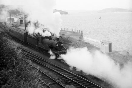 BR(S) T9 class 30338 at Padstow, Cornwall on Wednesday 02 Sep 1959 - A. Postlewaite [050346]