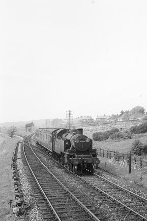 BR(M) 2MT class 41260 at Ashurst Junction, Kent on Saturday 25 May 1963 - A. Postlewaite [050588]