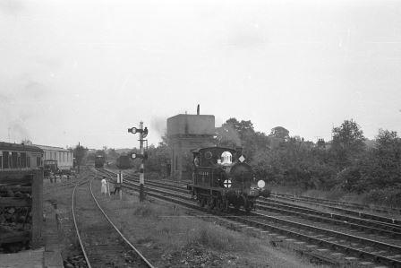 BR(S) P class 31027 at Sheffield Park, East Sussex on Saturday 02 Jul 1966 - A. Postlewaite [050675]