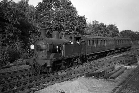BR(S) H class 31161 at Rowfant, West Sussex on Saturday 03 Oct 1959 - A. Postlewaite [050722]
