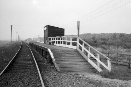 North Hayling Station, Hampshire on Tuesday 16 Sep 1958 - A. Postlewaite [050858]