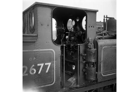BR(S) Terrier class 32677 at Hayling Island, Hampshire on Tuesday 16 Sep 1958 - A. Postlewaite [050868]