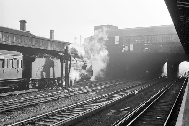 BR(S) N class 31826 at Tonbridge Station, Kent on Wednesday 22 Mar 1961 - A. Postlewaite [051252]