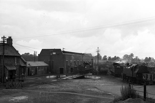 BR(M) 2MT class 41296 at Templecombe Shed, Somerset on Thursday 11 Jul 1963 - A. Postlewaite [051558]