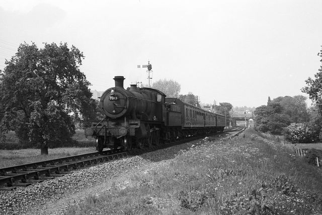 BR 4300 class 7313 at Llanymynech, Powys on Saturday 09 Jun 1962 - A. Postlewaite [051711]